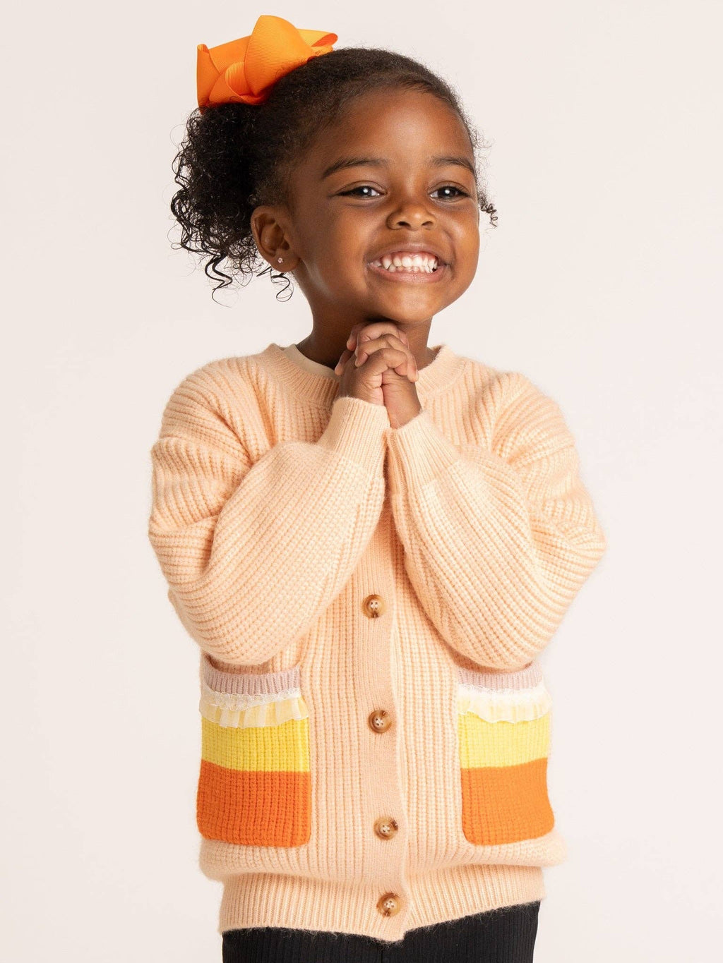 Candy Corn Cardigan
