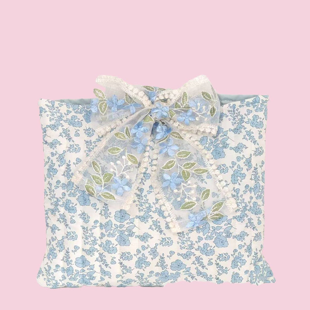 Walk By Faith Bible Cover Bow-tie Drawstring Bag