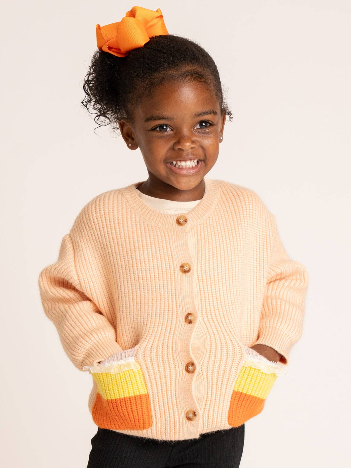Candy Corn Cardigan