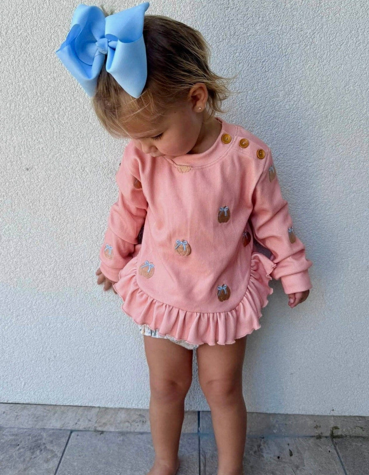 Pumpkin Patches Girls Diaper Set 🎃