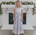 🎀 Lavender & Pink Nutcracker Christmas Gown