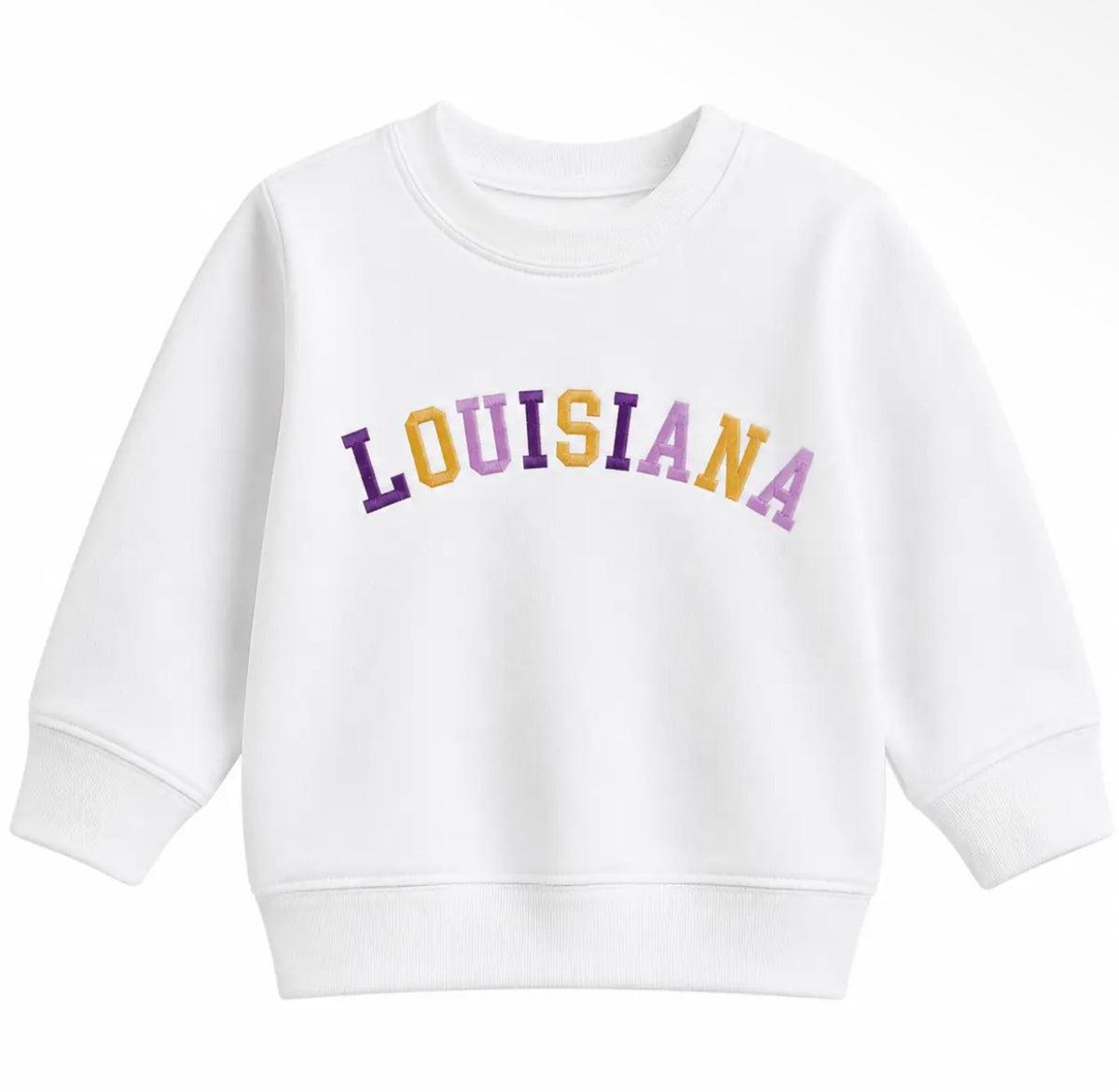 💜💛 LOUISIANA GAMEDAY CREWNECK 💛💜