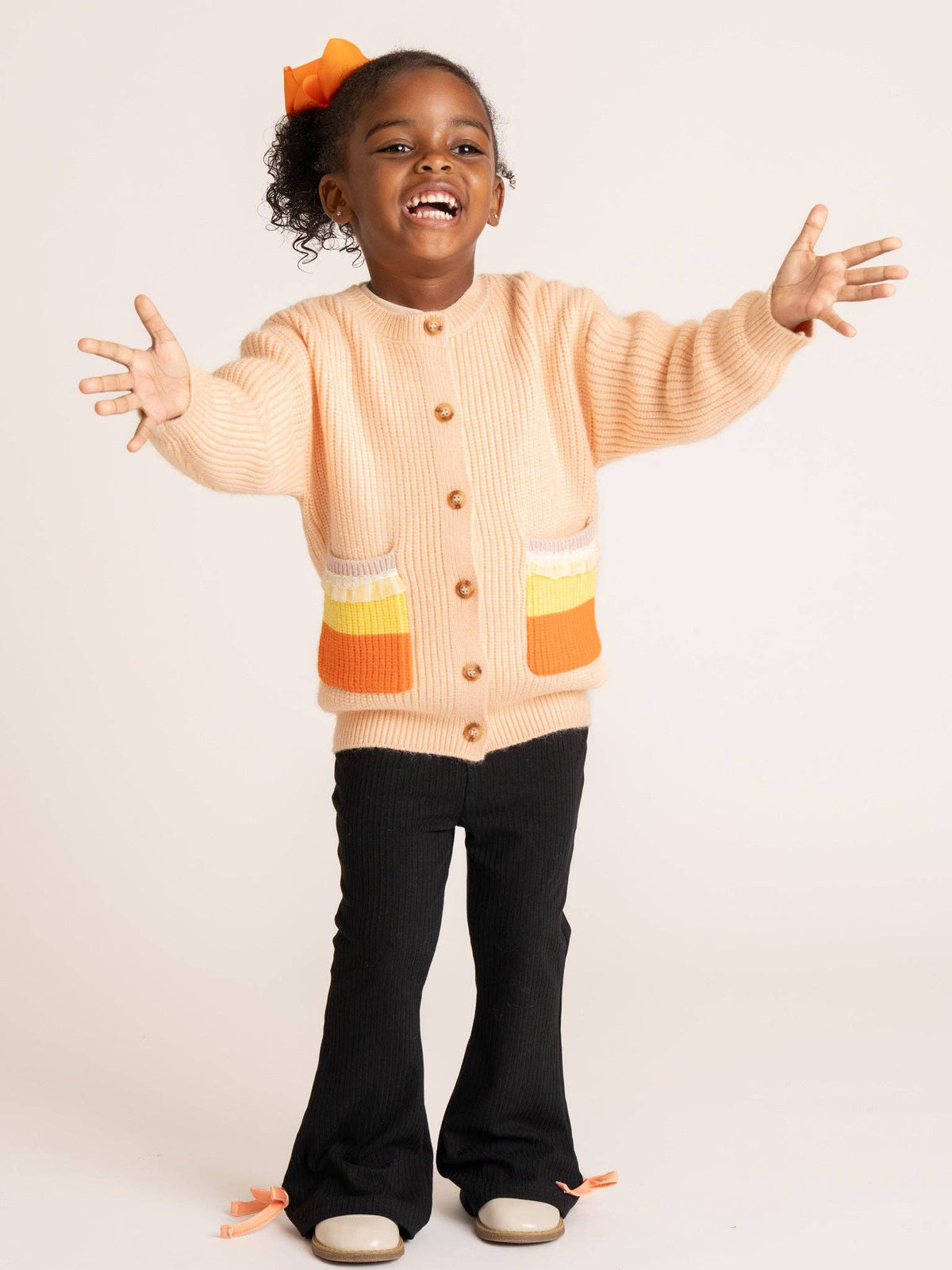 Candy Corn Cardigan