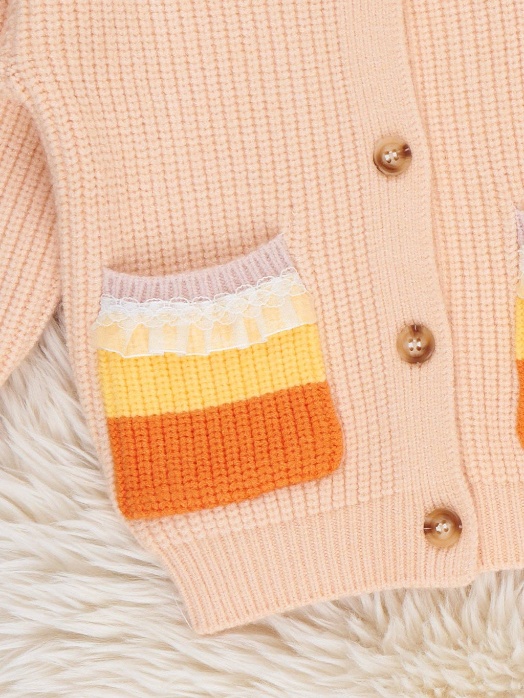 Candy Corn Cardigan