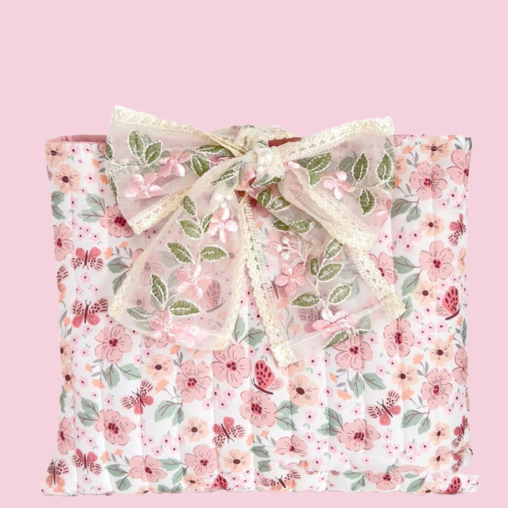 Walk By Faith Bible Cover Bow-tie Drawstring Bag