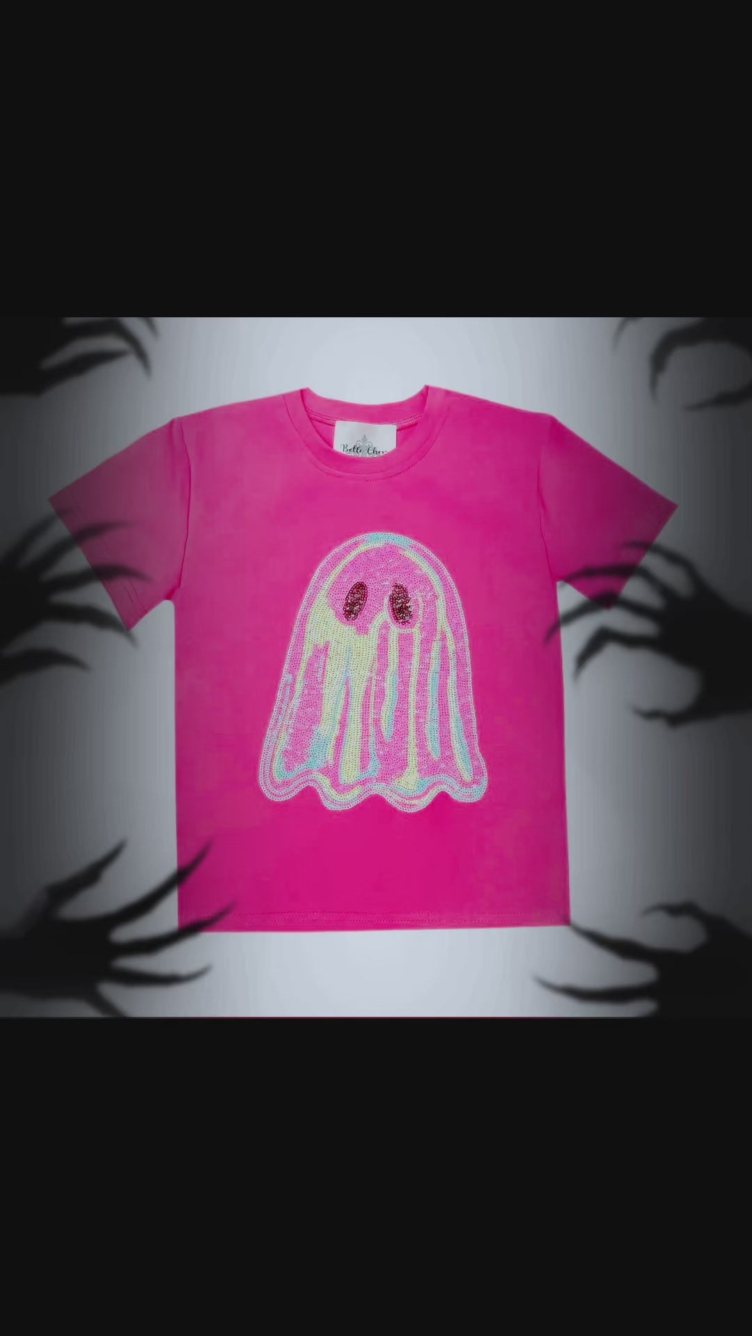 👻🩷✨Ghost sequin shirt🩷✨👻